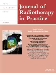 Journal of Radiotherapy in Practice Volume 6 - Issue 1 -