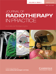 Journal of Radiotherapy in Practice Volume 8 - Issue 1 -