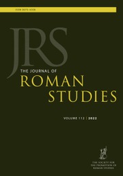 The Journal of Roman Studies Volume 112 - Issue  -