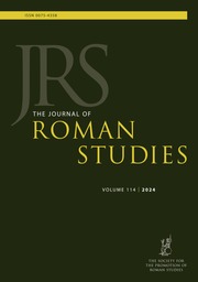 The Journal of Roman Studies Volume 114 - Issue  -