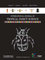 International Journal of Tropical Insect Science Volume 27 - Issue 2 -