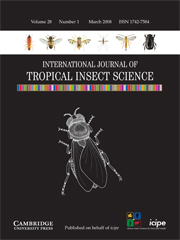 International Journal of Tropical Insect Science Volume 28 - Issue 1 -