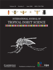 International Journal of Tropical Insect Science Volume 28 - Issue 2 -