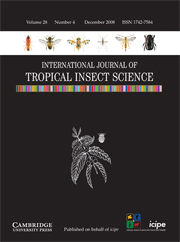 International Journal of Tropical Insect Science Volume 28 - Issue 4 -