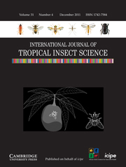 International Journal of Tropical Insect Science Volume 31 - Issue 4 -