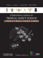 International Journal of Tropical Insect Science Volume 32 - Issue 4 -