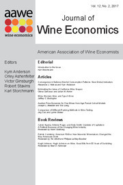 Journal of Wine Economics Volume 12 - Issue 2 -