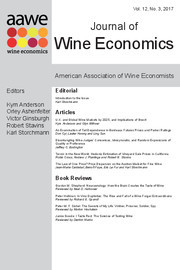 Journal of Wine Economics Volume 12 - Issue 3 -