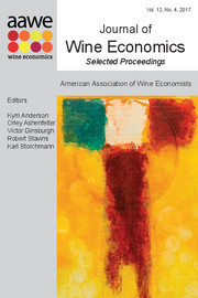 Journal of Wine Economics Volume 12 - Issue 4 -