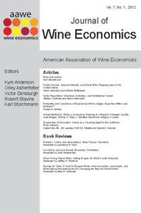 Journal of Wine Economics Volume 7 - Issue 1 -