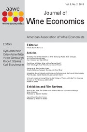 Journal of Wine Economics Volume 8 - Issue 2 -