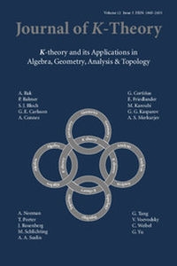 Journal of K-Theory Volume 12 - Issue 3 -