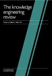 The Knowledge Engineering Review Volume 18 - Issue 1 -