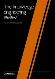 The Knowledge Engineering Review Volume 18 - Issue 2 -