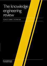The Knowledge Engineering Review Volume 20 - Issue 3 -
