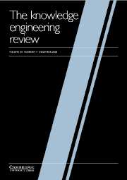 The Knowledge Engineering Review Volume 20 - Issue 4 -