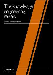 The Knowledge Engineering Review Volume 21 - Issue 2 -
