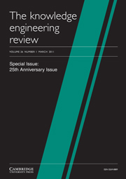 The Knowledge Engineering Review Volume 26 - Issue 1 -  25th Anniversary Issue