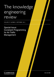 The Knowledge Engineering Review Volume 27 - Issue 3 -  Constraint Programming for Air Traffic Management
