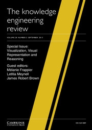 The Knowledge Engineering Review Volume 28 - Issue 3 -  Visualization, Visual Representation and Reasoning
