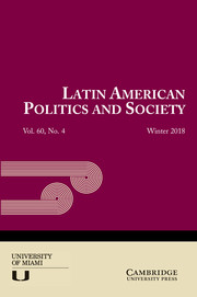 Latin American Politics and Society Volume 60 - Issue 4 -