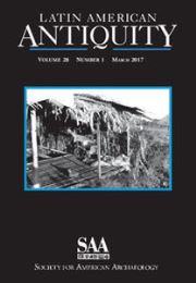 Latin American Antiquity Volume 28 - Issue 1 -