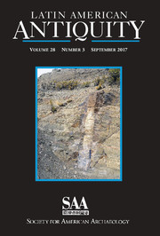 Latin American Antiquity Volume 28 - Issue 3 -