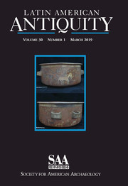 Latin American Antiquity Volume 30 - Issue 1 -
