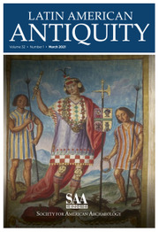 Latin American Antiquity Volume 32 - Issue 1 -