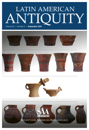 Latin American Antiquity Volume 32 - Issue 3 -