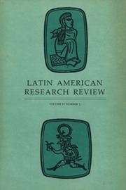 Latin American Research Review Volume 11 - Issue 3 -