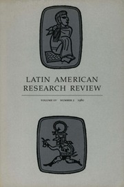 Latin American Research Review Volume 15 - Issue 2 -