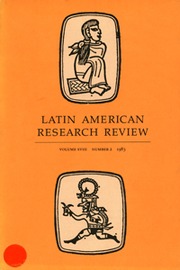 Latin American Research Review Volume 18 - Issue 2 -