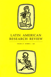 Latin American Research Review Volume 26 - Issue 2 -