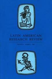Latin American Research Review Volume 32 - Issue 3 -