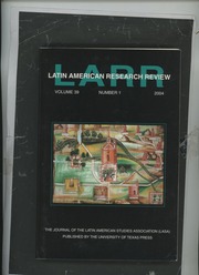 Latin American Research Review Volume 39 - Issue 1 -