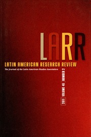 Latin American Research Review Volume 46 - Issue 2 -