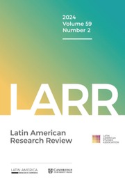Latin American Research Review Volume 59 - Issue 2 -