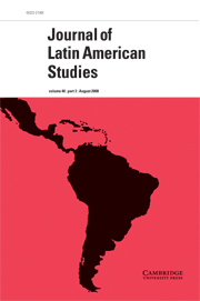 Journal of Latin American Studies Volume 40 - Issue 3 -