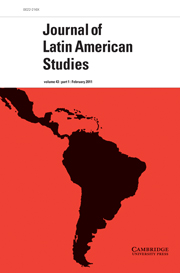 Journal of Latin American Studies Volume 43 - Issue 1 -