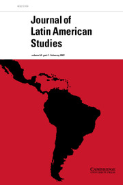 Journal of Latin American Studies Volume 54 - Issue 1 -