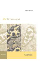 The Lichenologist Volume 36 - Issue 5 -