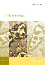 The Lichenologist Volume 36 - Issue 6 -