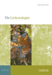 The Lichenologist Volume 49 - Issue 3 -