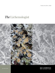 The Lichenologist Volume 56 - Issue 1 -