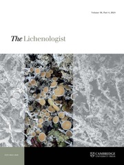 The Lichenologist Volume 56 - Issue 4 -