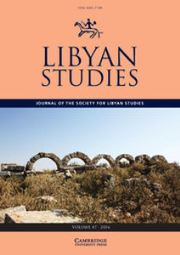 Libyan Studies Volume 47 - Issue  -