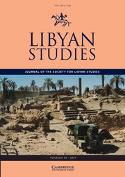 Libyan Studies Volume 50 - Issue  -