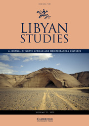 Libyan Studies Volume 52 - Issue  -