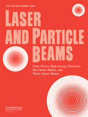Laser and Particle Beams Volume 28 - Issue 2 -